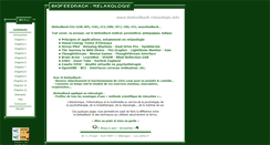 Desktop Screenshot of biofeedback-relaxologie.info